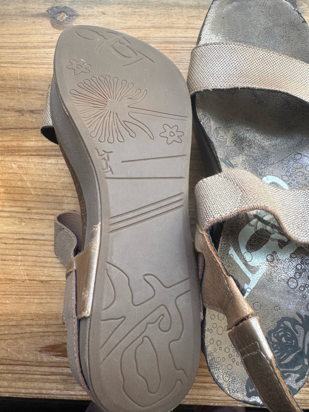 OTBT Bushnell Leather Wedges 9 - Picture 7 of 9